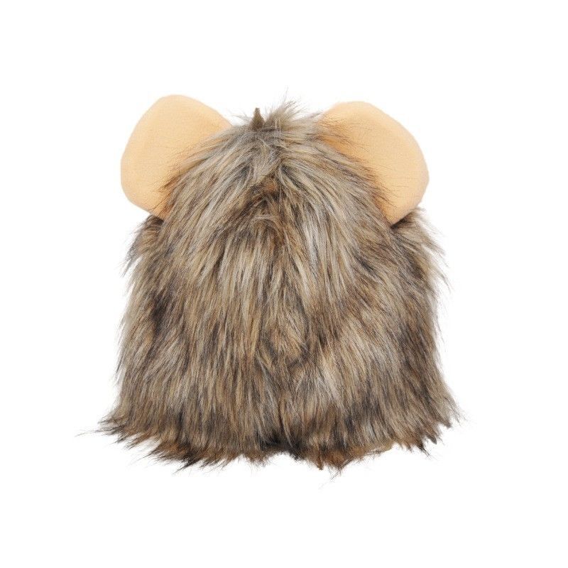 Cat lion head set pet head set pet cat dog wig lion head set pet dog hat