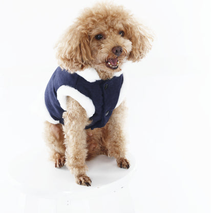 （MOQ 5pcs）Winter Dog Pet Coat Warm Dog Cat Clothes