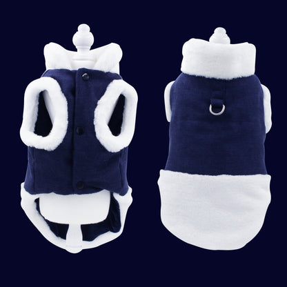 （MOQ 5pcs）Winter Dog Pet Coat Warm Dog Cat Clothes