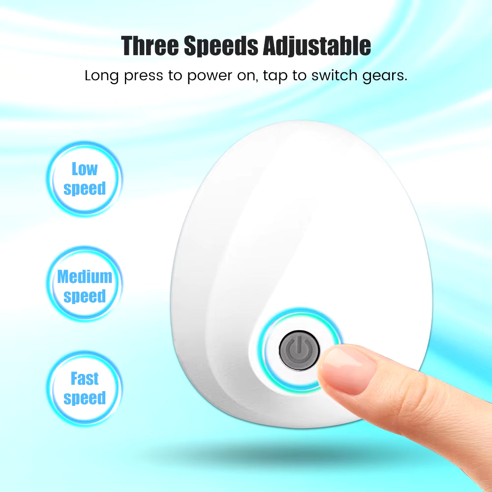 Electric Head Scalp Massager with 4 Kneading Massage Heads Body Deep Tissue Massager for Hair Growth Relaxtion and Cat Pet Claw