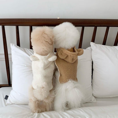 Warm pet clothing, capes, shawls, all and medium-sized dogs, dogs, cats, teddy dogs, thickened for autumn and winter